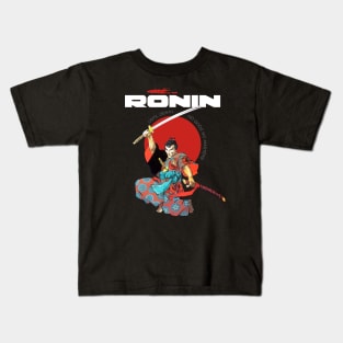 Ronin Until Death: No Gods, No Masters Kids T-Shirt